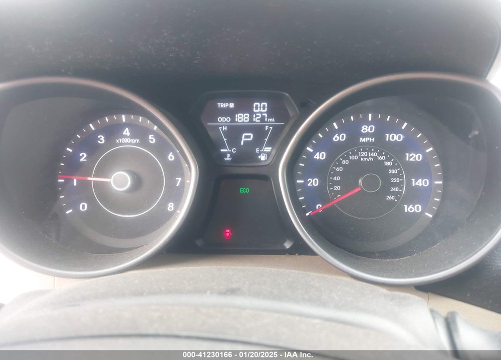2013 HYUNDAI ELANTRA GLS VIN: 5NPDH4AE9DH300446