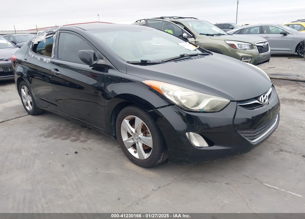 2013 HYUNDAI ELANTRA GLS VIN: 5NPDH4AE9DH300446