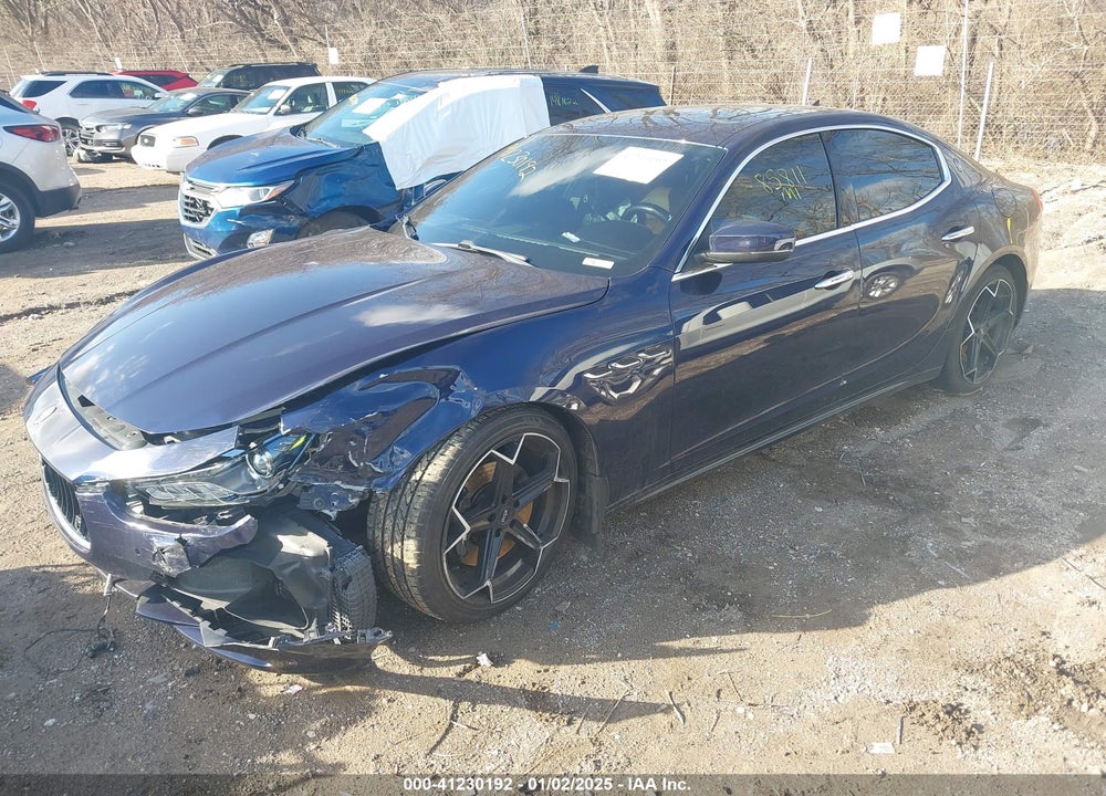 2017 MASERATI GHIBLI VIN: ZAM57XSAXH1240867