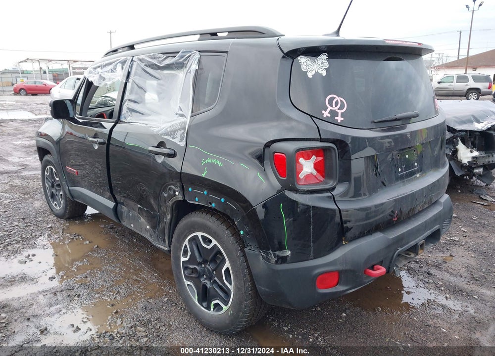 2016 JEEP RENEGADE TRAILHAWK VIN: ZACCJBCT6GPD27244