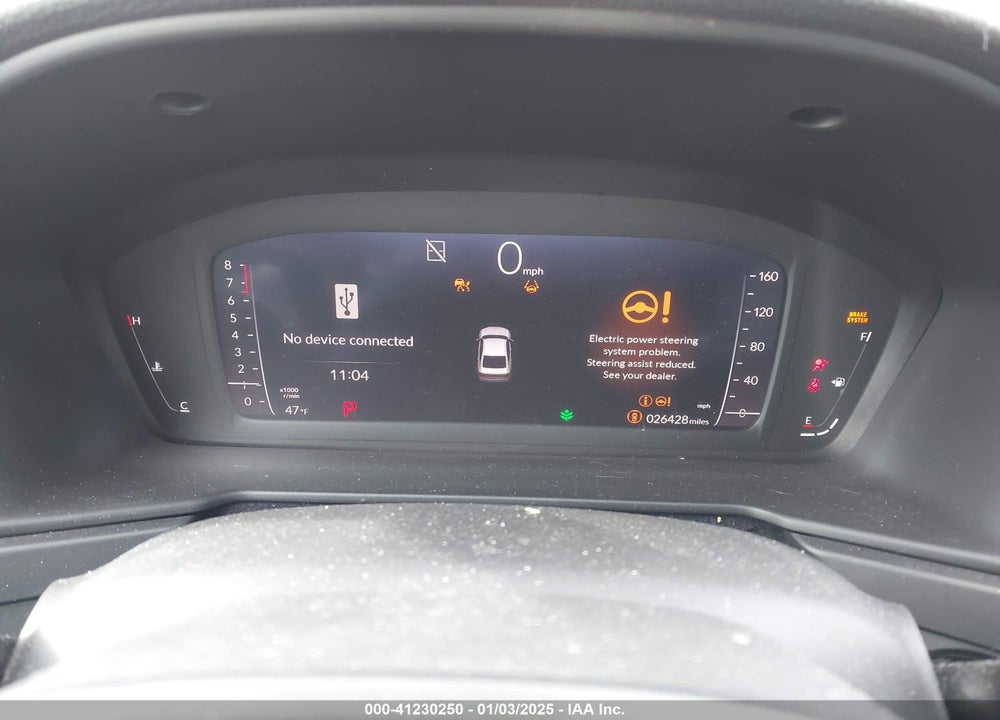 2023 HONDA ACCORD VIN: 1HGCY1F37PA023892