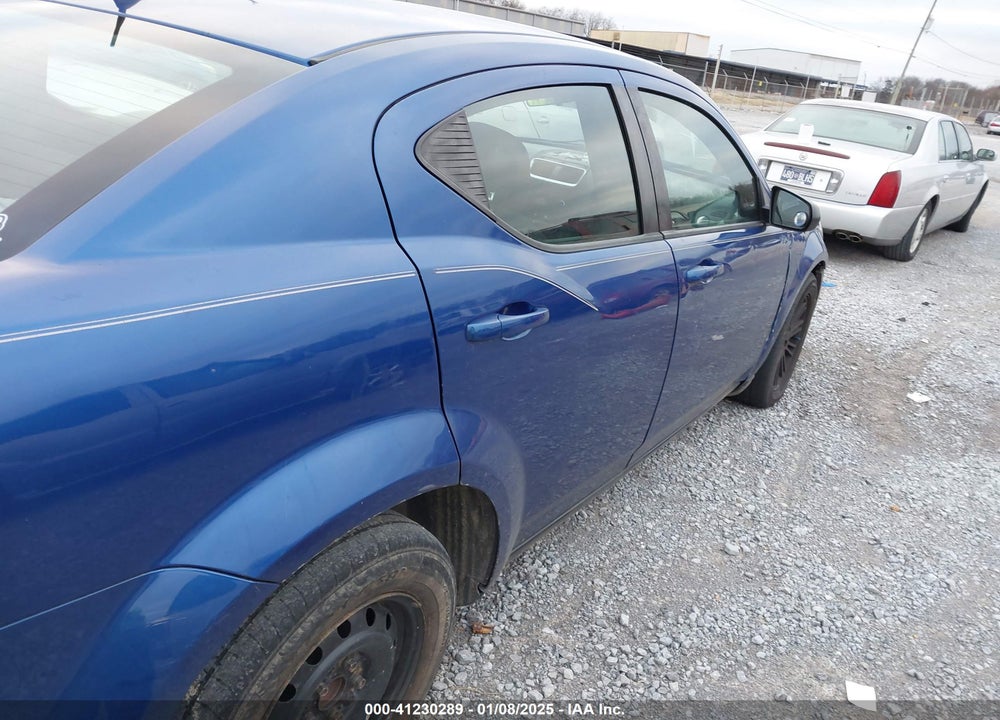 2012 DODGE AVENGER SE VIN: 1C3CDZAB1CN184141
