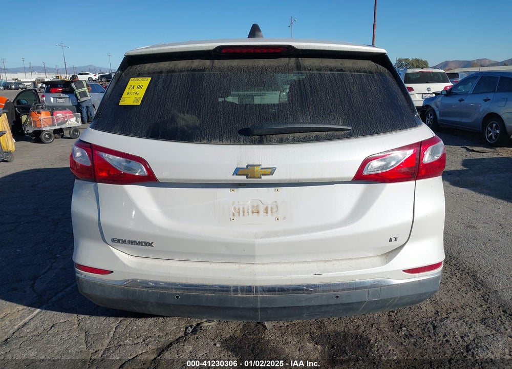 2020 CHEVROLET EQUINOX FWD LT 1.5L TURBO VIN: 3GNAXKEV0LL166680