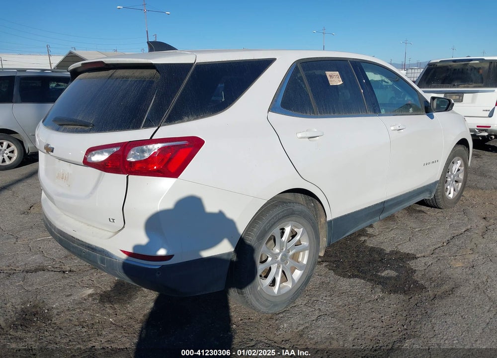 2020 CHEVROLET EQUINOX FWD LT 1.5L TURBO VIN: 3GNAXKEV0LL166680