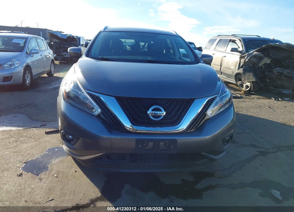 2018 NISSAN MURANO SL VIN: 5N1AZ2MG7JN168487