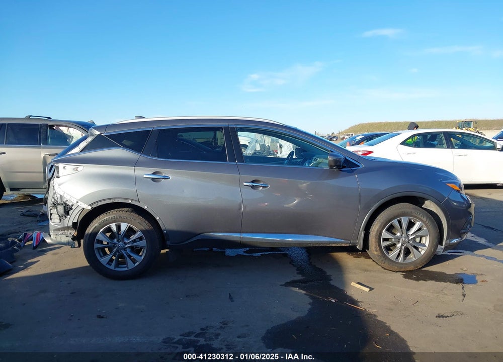 2018 NISSAN MURANO SL VIN: 5N1AZ2MG7JN168487