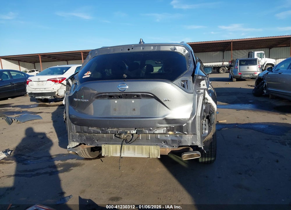 2018 NISSAN MURANO SL VIN: 5N1AZ2MG7JN168487