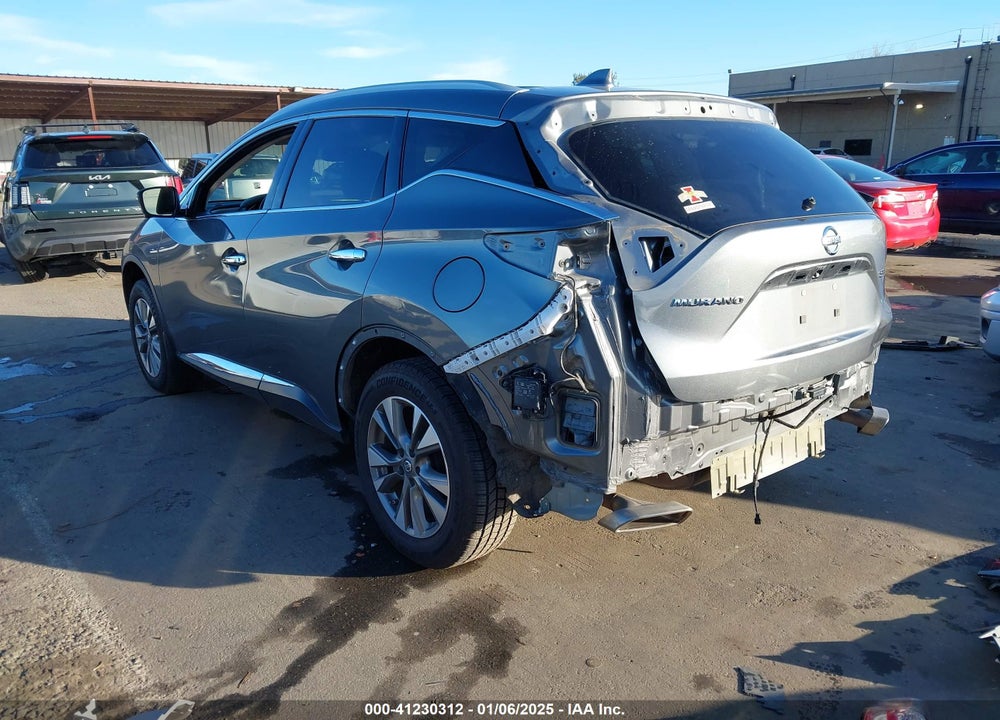 2018 NISSAN MURANO SL VIN: 5N1AZ2MG7JN168487