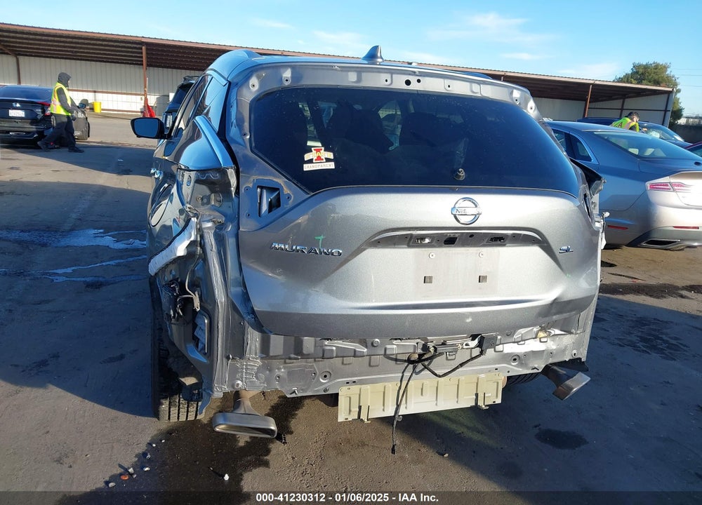 2018 NISSAN MURANO SL VIN: 5N1AZ2MG7JN168487