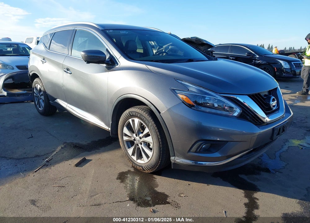 2018 NISSAN MURANO SL VIN: 5N1AZ2MG7JN168487