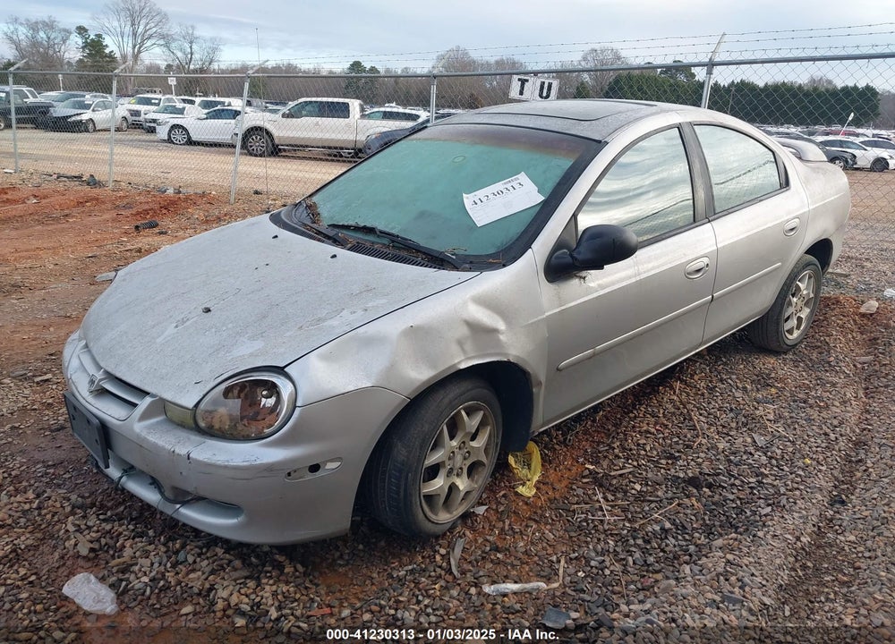 2002 DODGE NEON SXT VIN: 1B3ES56C52D523381