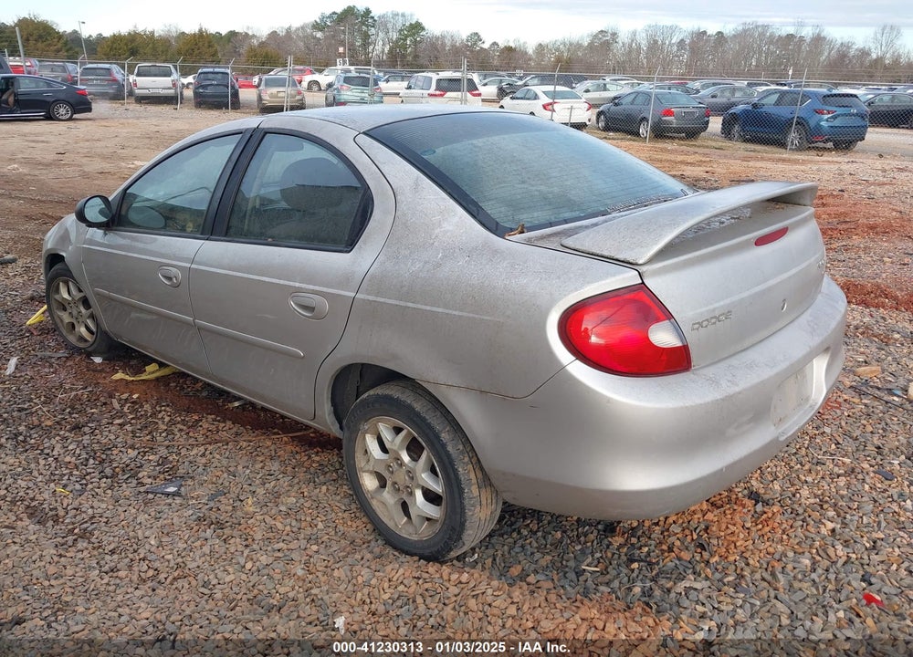 2002 DODGE NEON SXT VIN: 1B3ES56C52D523381