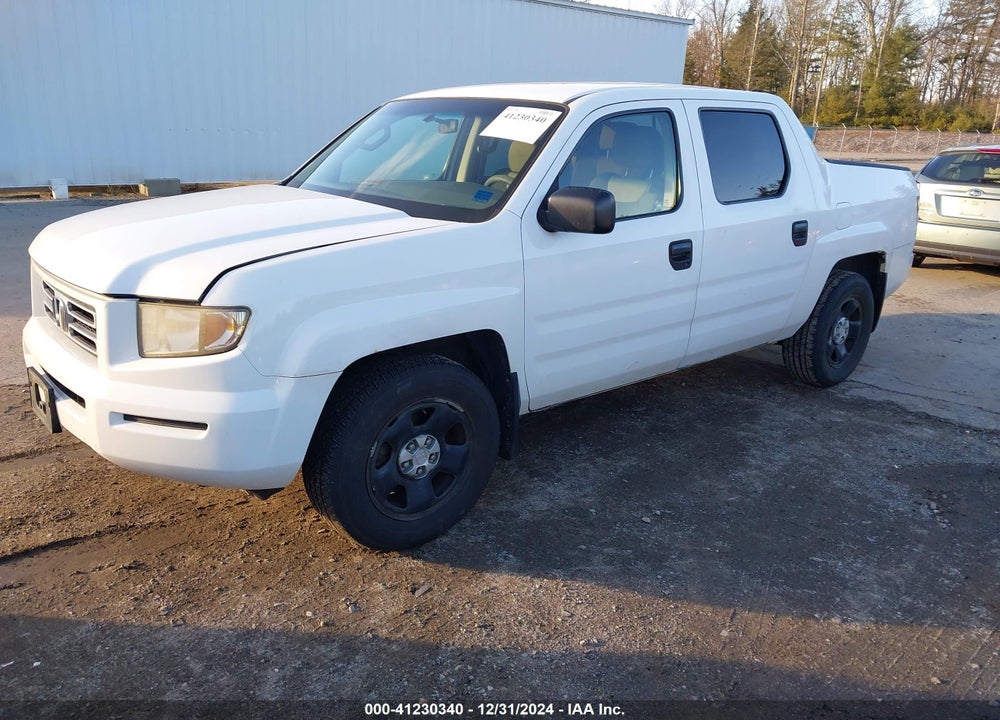 2006 HONDA RIDGELINE RT VIN: 2HJYK16286H546475