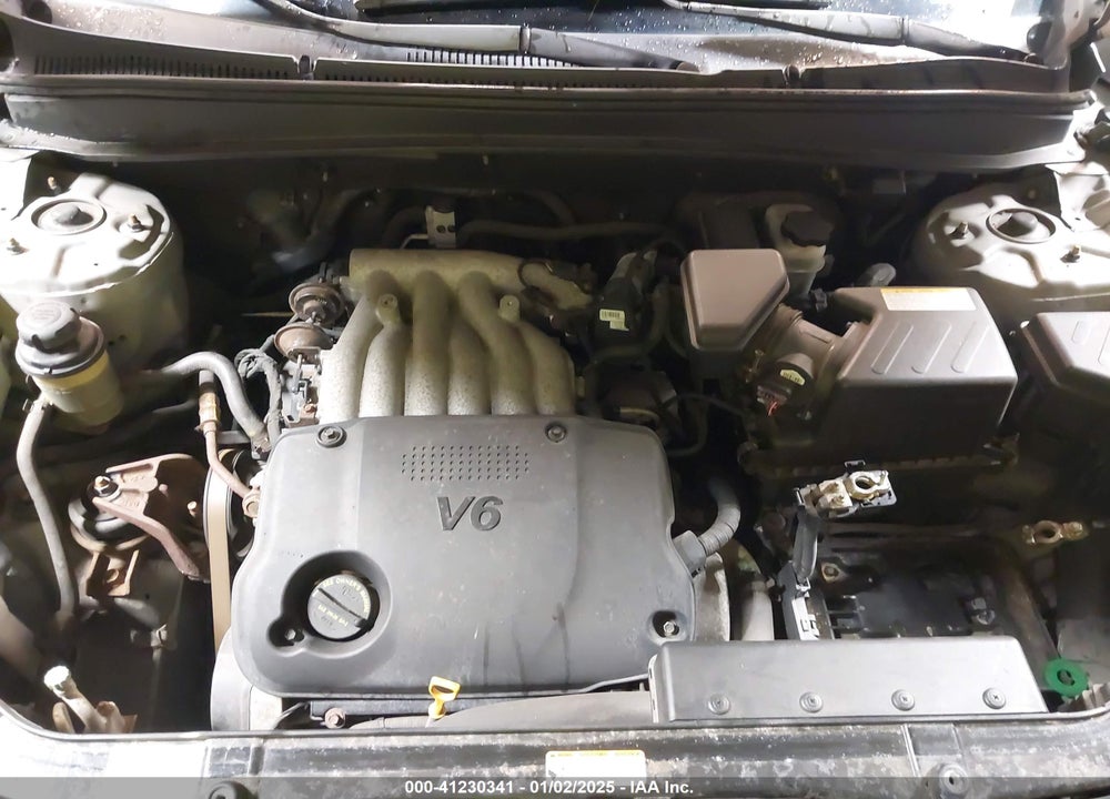 2008 HYUNDAI SANTA FE GLS VIN: 5NMSG13D18H227976