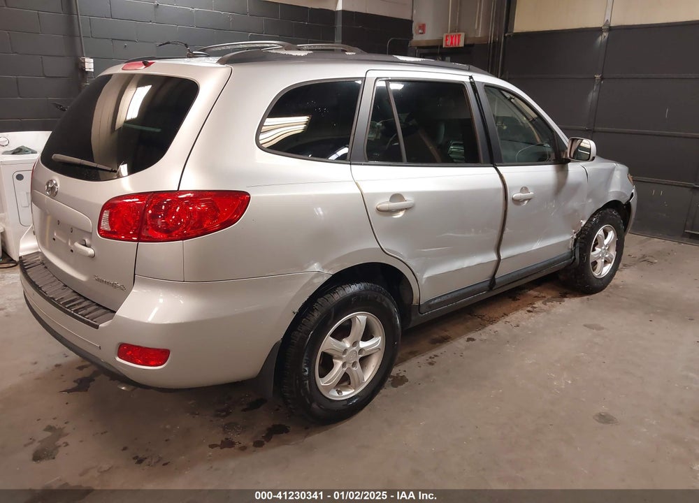 2008 HYUNDAI SANTA FE GLS VIN: 5NMSG13D18H227976