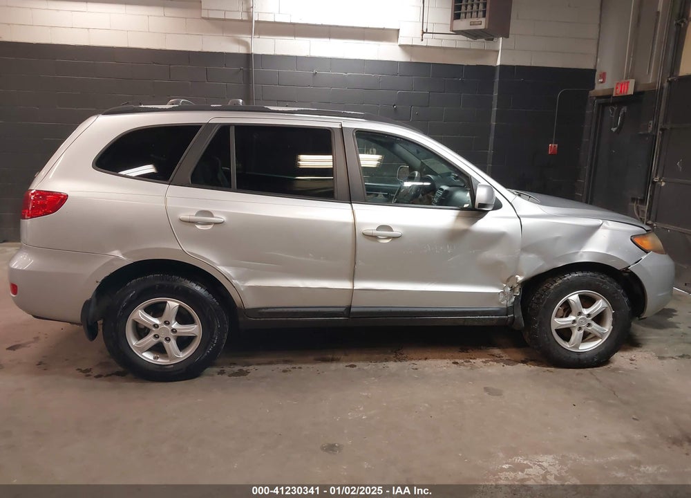 2008 HYUNDAI SANTA FE GLS VIN: 5NMSG13D18H227976