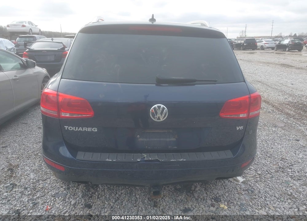 2012 VOLKSWAGEN TOUAREG VR6 SPORT VIN: WVGEF9BP4CD005780