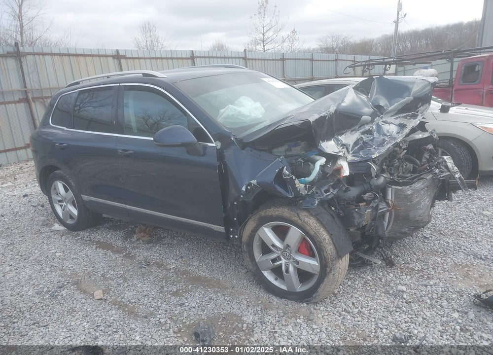 2012 VOLKSWAGEN TOUAREG VR6 SPORT VIN: WVGEF9BP4CD005780