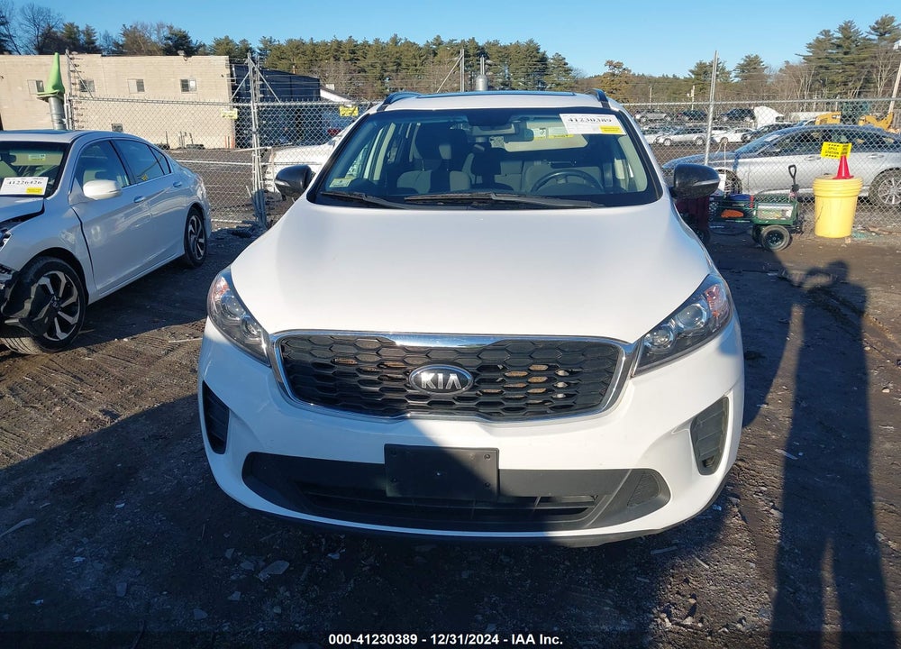 2019 KIA SORENTO 3.3L S VIN: 5XYPGDA55KG593007