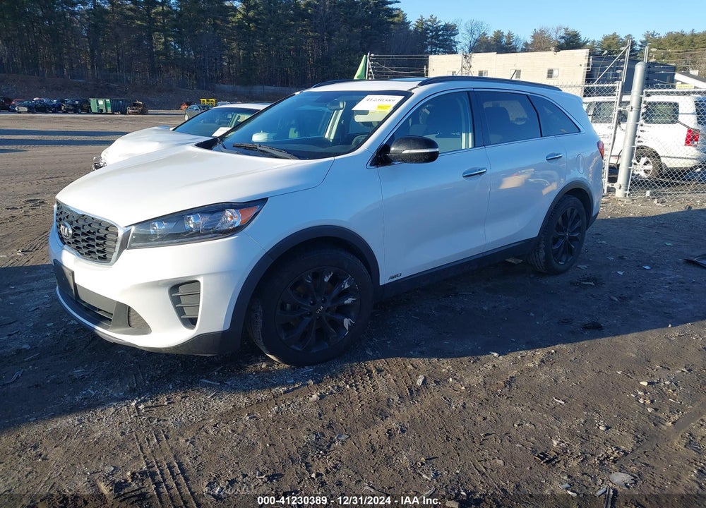2019 KIA SORENTO 3.3L S VIN: 5XYPGDA55KG593007
