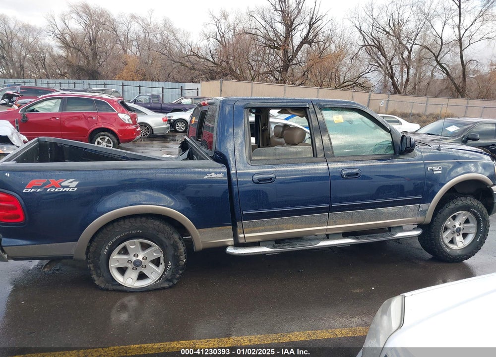 2003 FORD F-150 LARIAT/XLT VIN: 1FTRW08L43KB67605