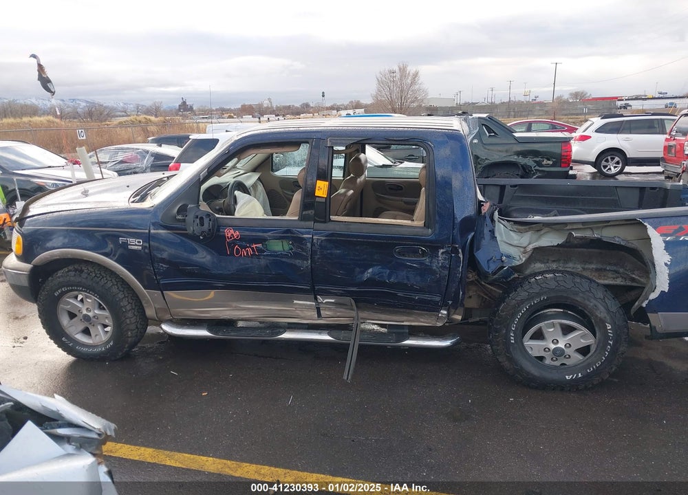 2003 FORD F-150 LARIAT/XLT VIN: 1FTRW08L43KB67605