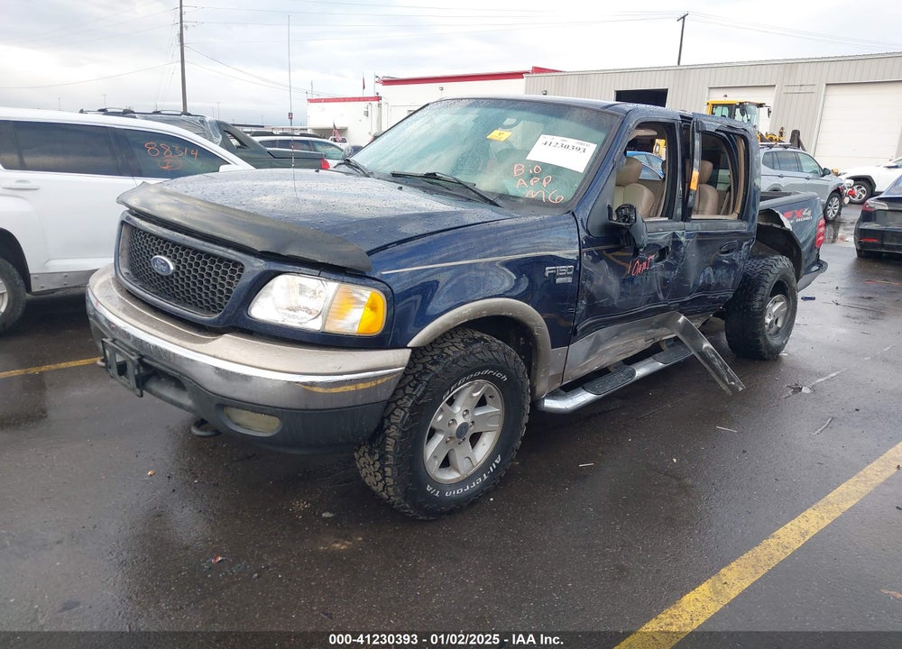 2003 FORD F-150 LARIAT/XLT VIN: 1FTRW08L43KB67605