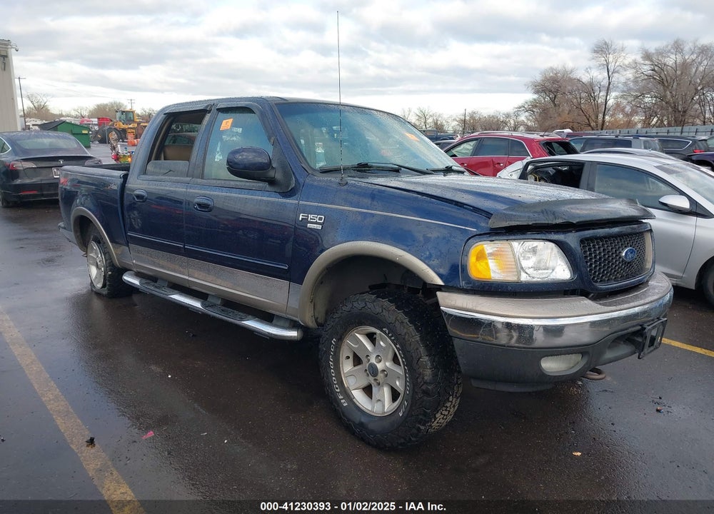 2003 FORD F-150 LARIAT/XLT VIN: 1FTRW08L43KB67605