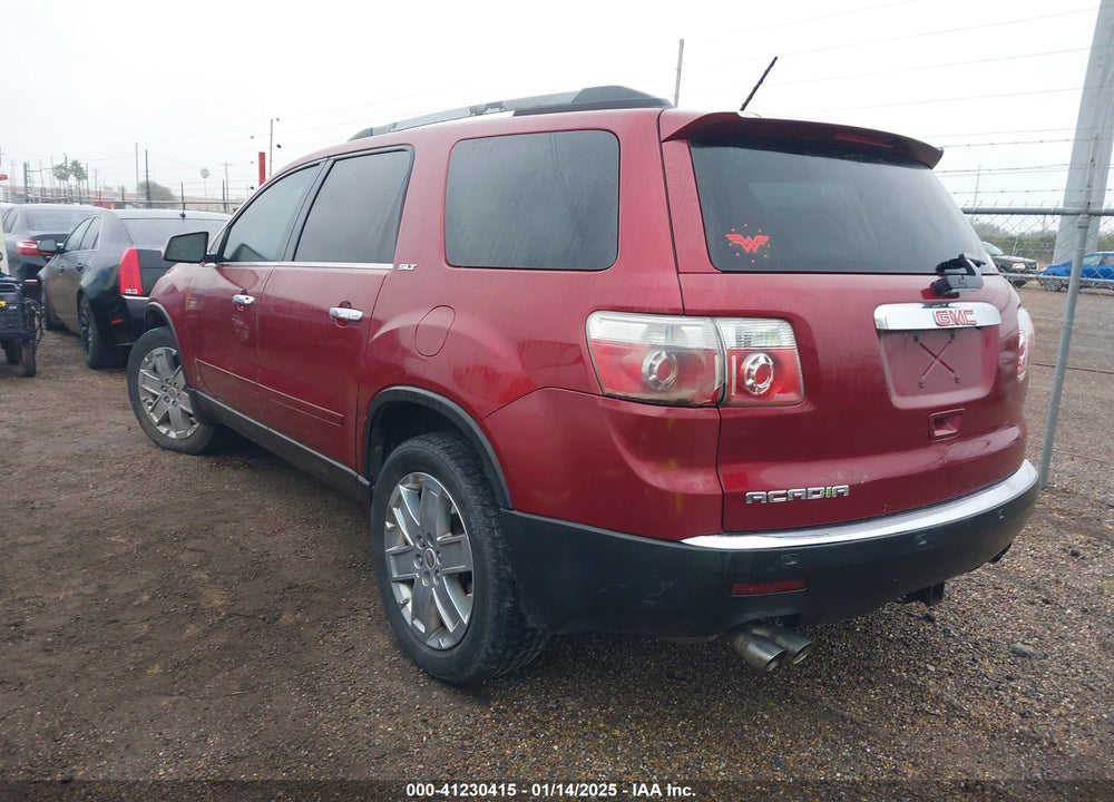 2010 GMC ACADIA SLT-2 VIN: 1GKLRNED0AJ120280