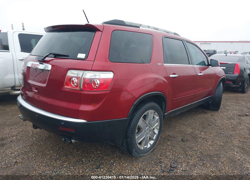 2010 GMC ACADIA SLT-2 VIN: 1GKLRNED0AJ120280