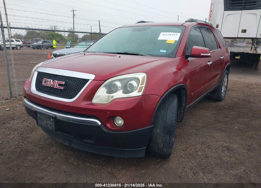 2010 GMC ACADIA SLT-2 VIN: 1GKLRNED0AJ120280