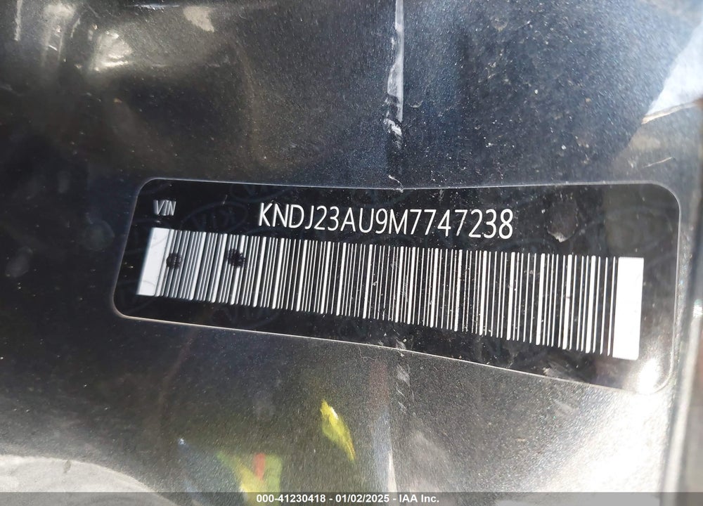 2021 KIA SOUL VIN: KNDJ23AU9M7747238