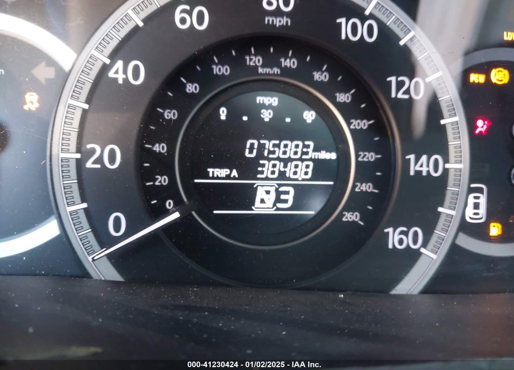 2013 HONDA ACCORD VIN: 1HGCR3F81DA033088