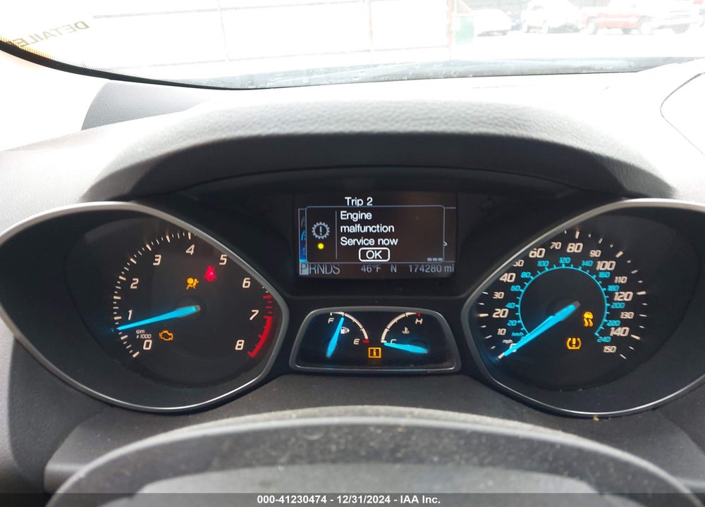 2013 FORD ESCAPE SEL VIN: 1FMCU0H95DUA29752