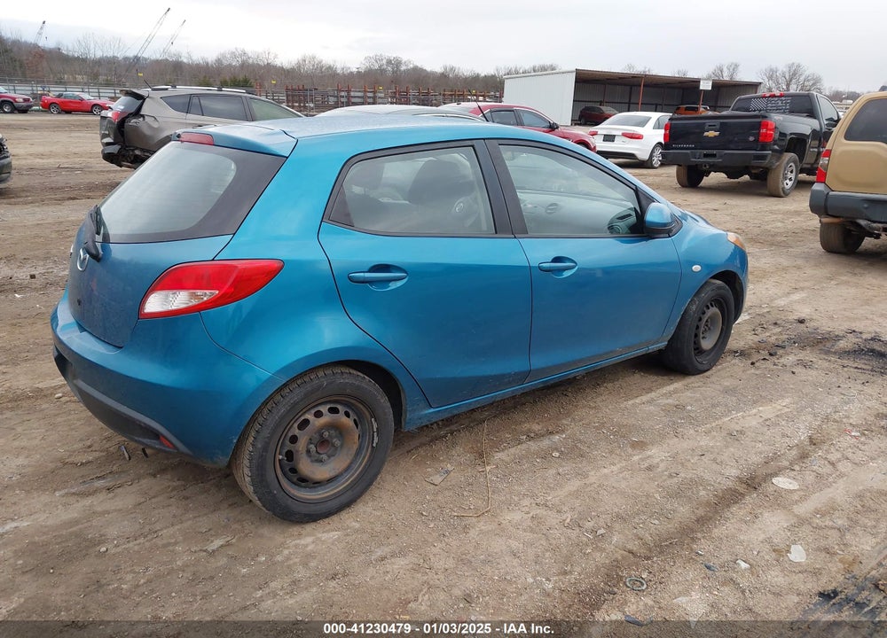 2012 MAZDA MAZDA2 VIN: JM1DE1KZ2C0138163