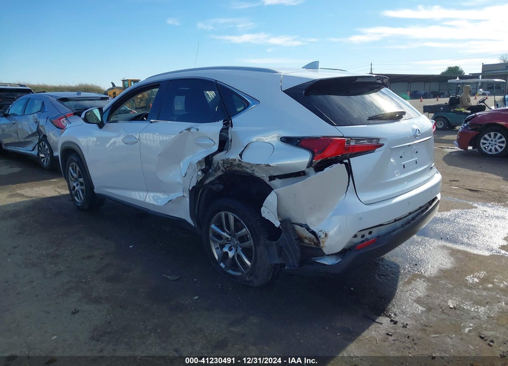 2016 LEXUS NX 200T VIN: JTJBARBZ8G2090449