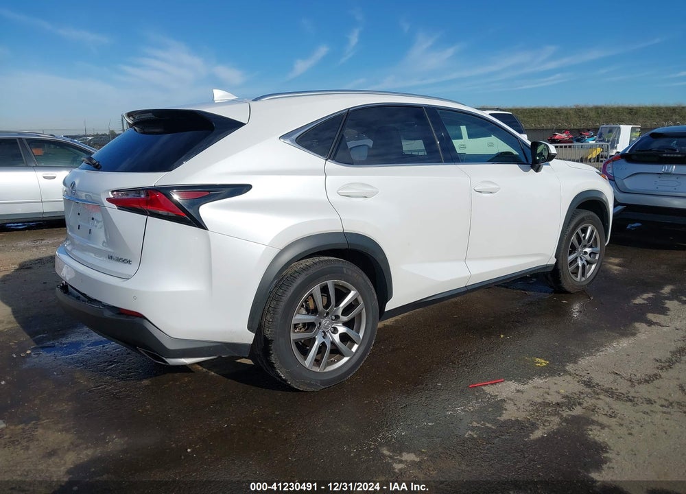 2016 LEXUS NX 200T VIN: JTJBARBZ8G2090449