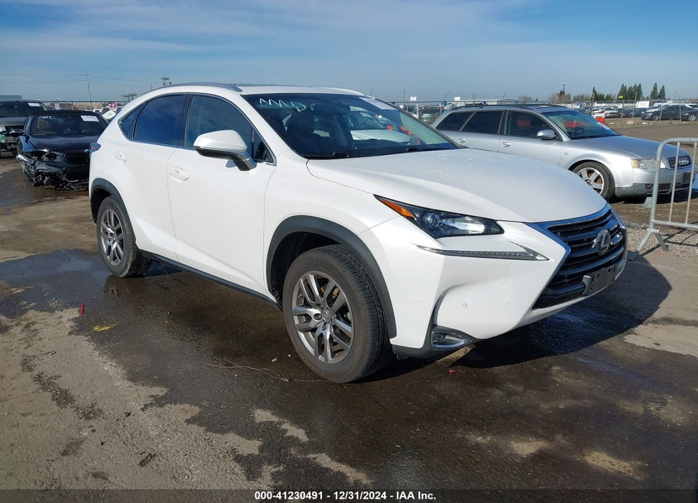 2016 LEXUS NX 200T VIN: JTJBARBZ8G2090449