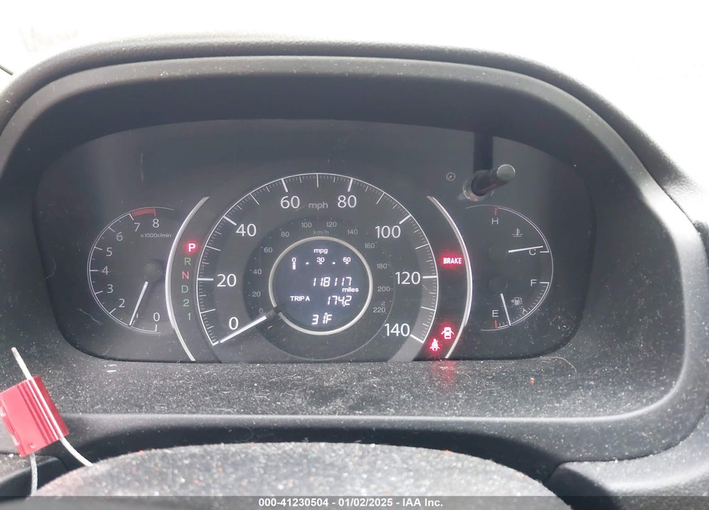 2013 HONDA CR-V EX-L VIN: 5J6RM4H79DL065531