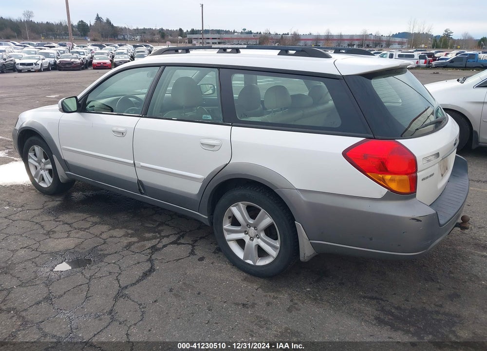 2005 SUBARU OUTBACK 2.5XT LIMITED VIN: 4S4BP67C856373035