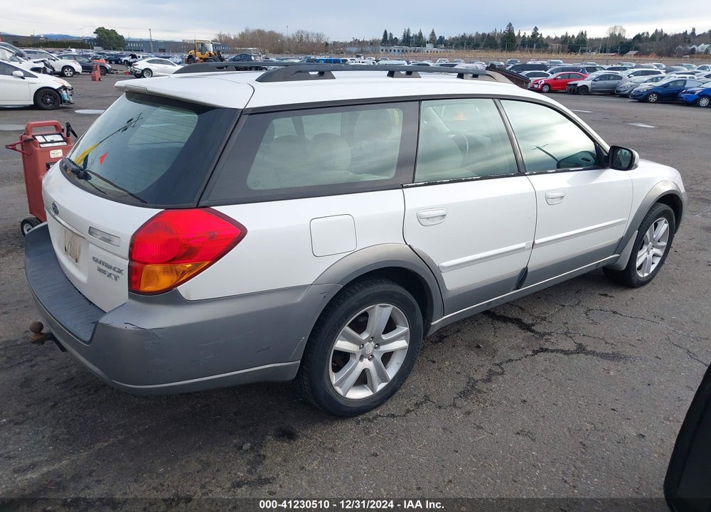 2005 SUBARU OUTBACK 2.5XT LIMITED VIN: 4S4BP67C856373035