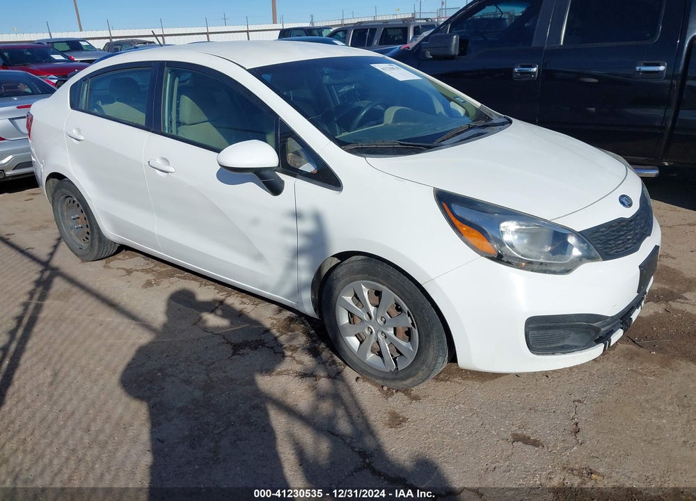 2013 KIA RIO LX VIN: KNADM4A39D6305504