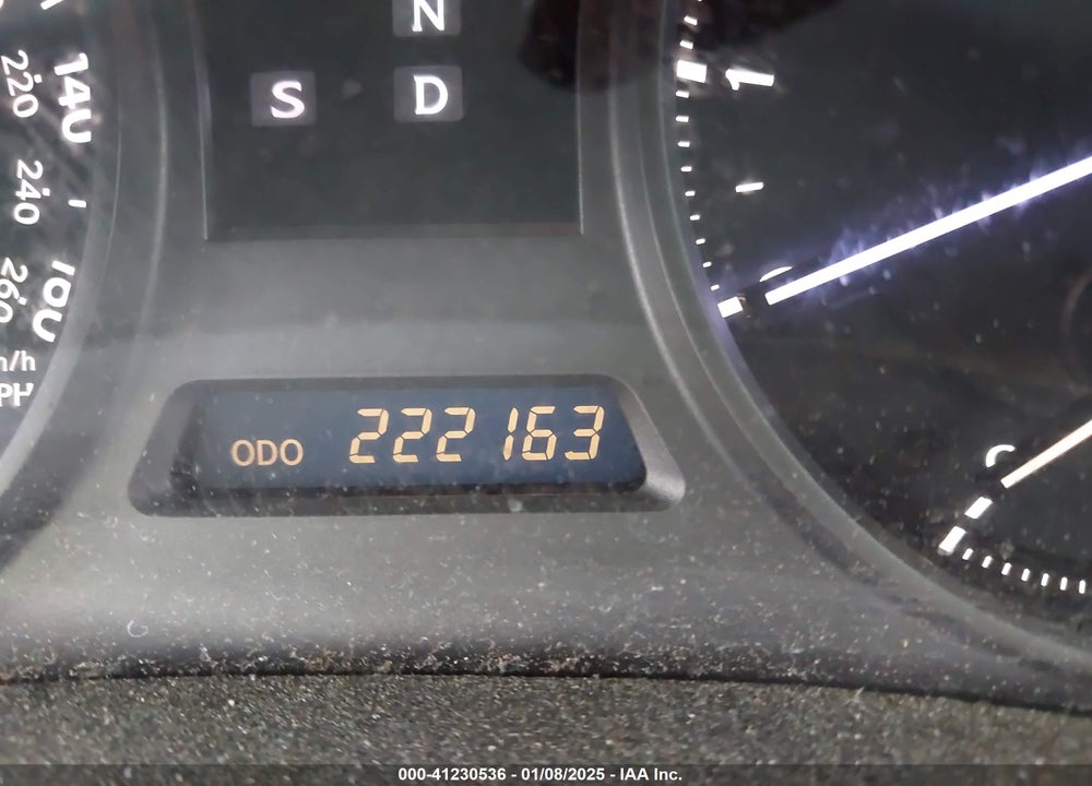 2008 LEXUS IS 250 VIN: JTHBK262285060124