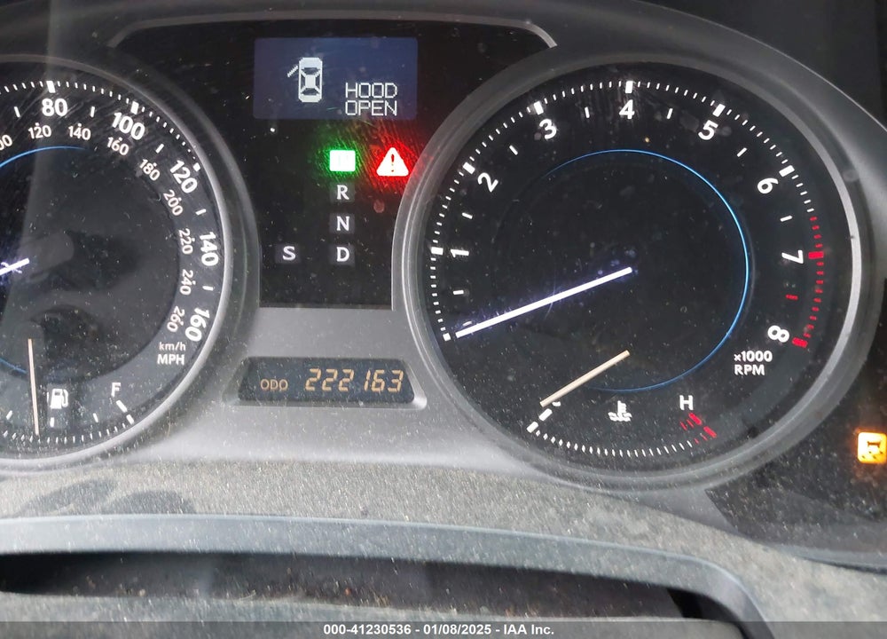 2008 LEXUS IS 250 VIN: JTHBK262285060124