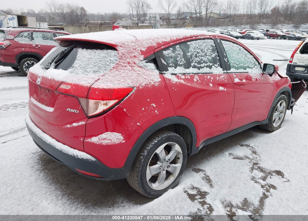 2016 HONDA HR-V EX VIN: 3CZRU6H59GM770407