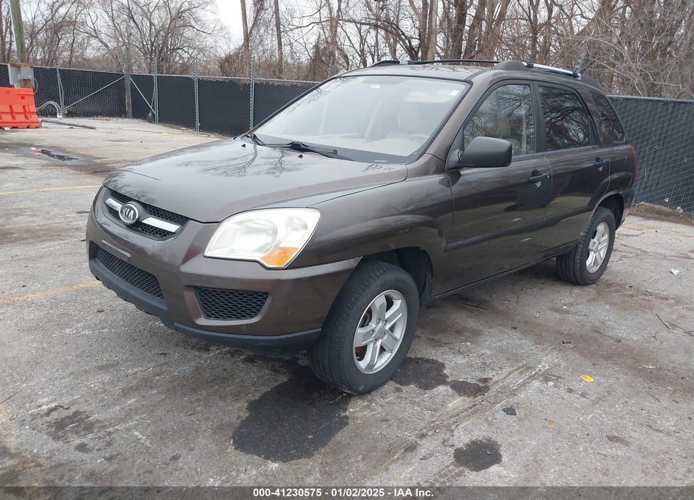2009 KIA SPORTAGE LX V6 VIN: KNDJF723897619324