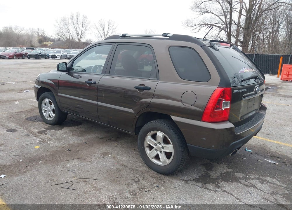 2009 KIA SPORTAGE LX V6 VIN: KNDJF723897619324