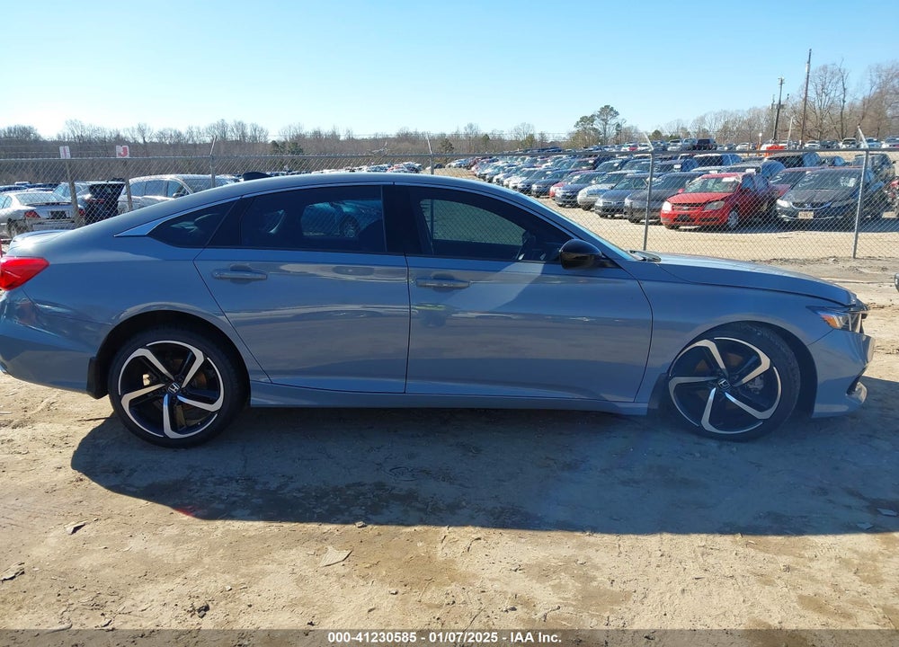 2021 HONDA ACCORD SPORT VIN: 1HGCV1F37MA028045