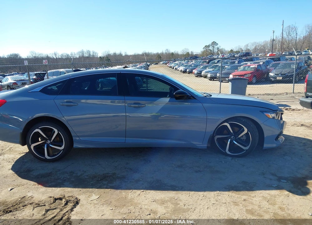 2021 HONDA ACCORD SPORT VIN: 1HGCV1F37MA028045