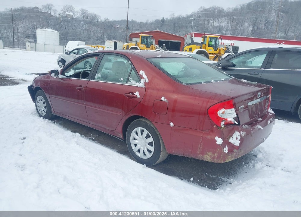 2004 TOYOTA CAMRY LE VIN: 4T1BE32K04U283830